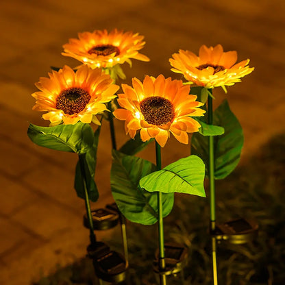 Waterproof Solar Energy Sunflower Lamp - Solarbloom